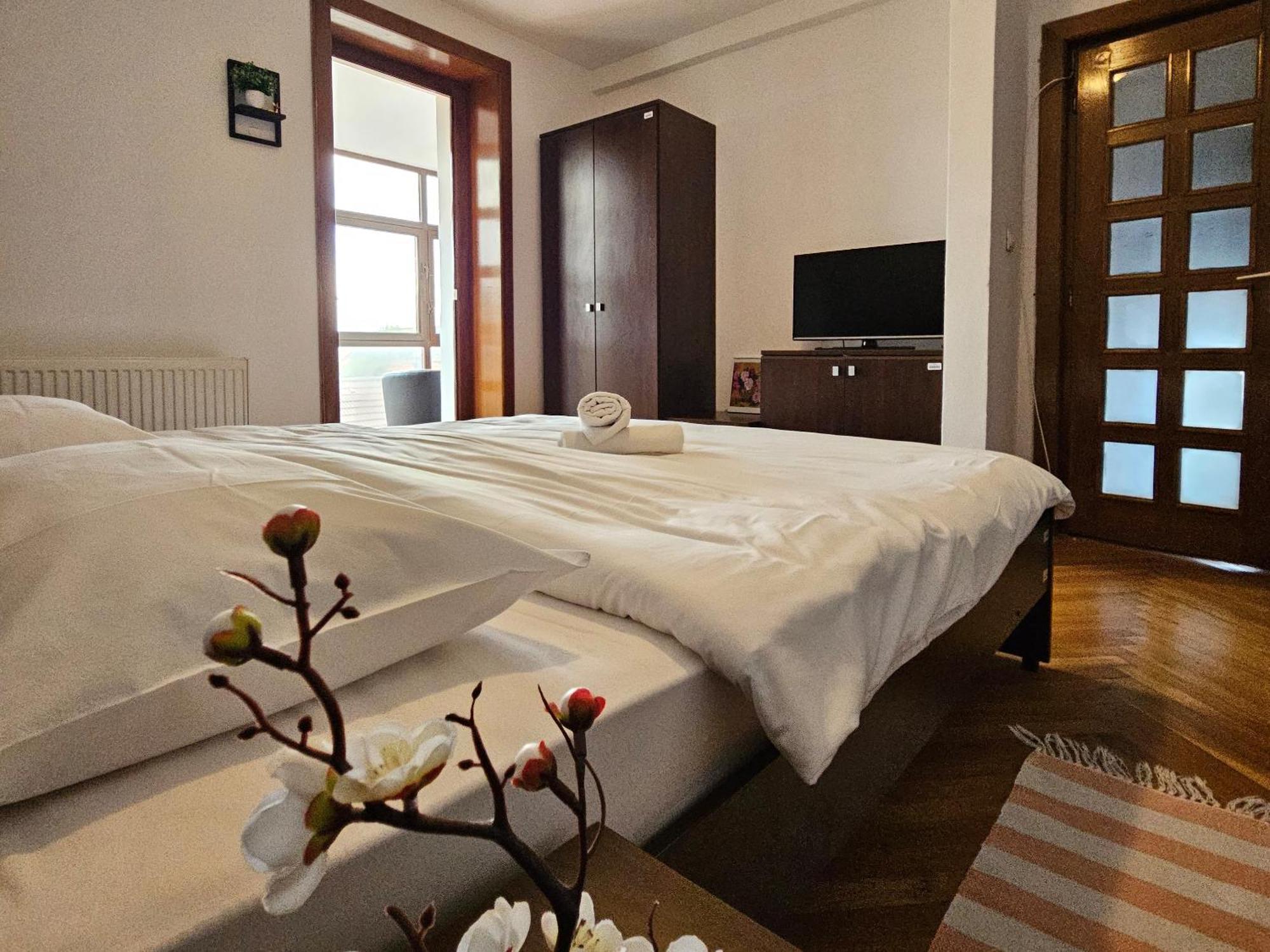 Apartment Zarnesti City Centre Vmp Free Parking Zimmer foto